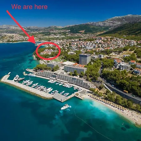 Lavica Seaside Apartments, Podstrana Exterior photo
